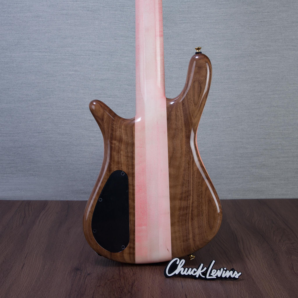 Spector USA Custom NS-5 5-String Electric Bass Guitar - Pinkish Hue - CHUCKSCLUSIVE - #2266 - View 7 | MusicMarket