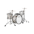 Ludwig Vistalite Pro Beat 3-Piece Shell Pack - Stainless Steel - MusicMarket