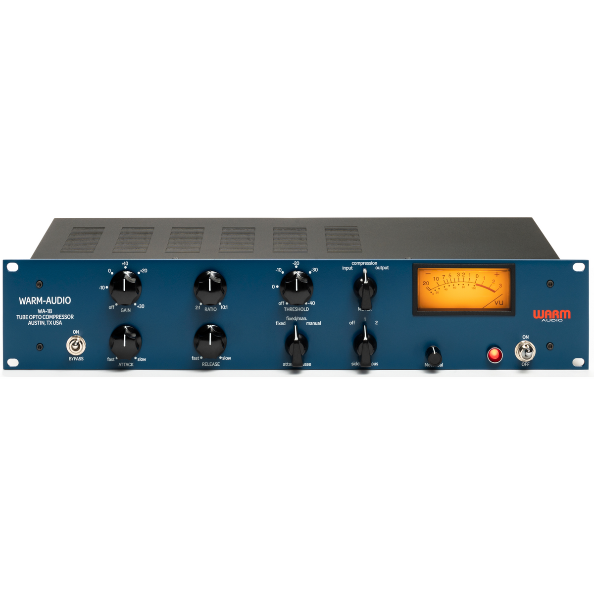 Warm Audio WA-1B All-Tube Transformer-Balanced Optical Compressor - MusicMarket