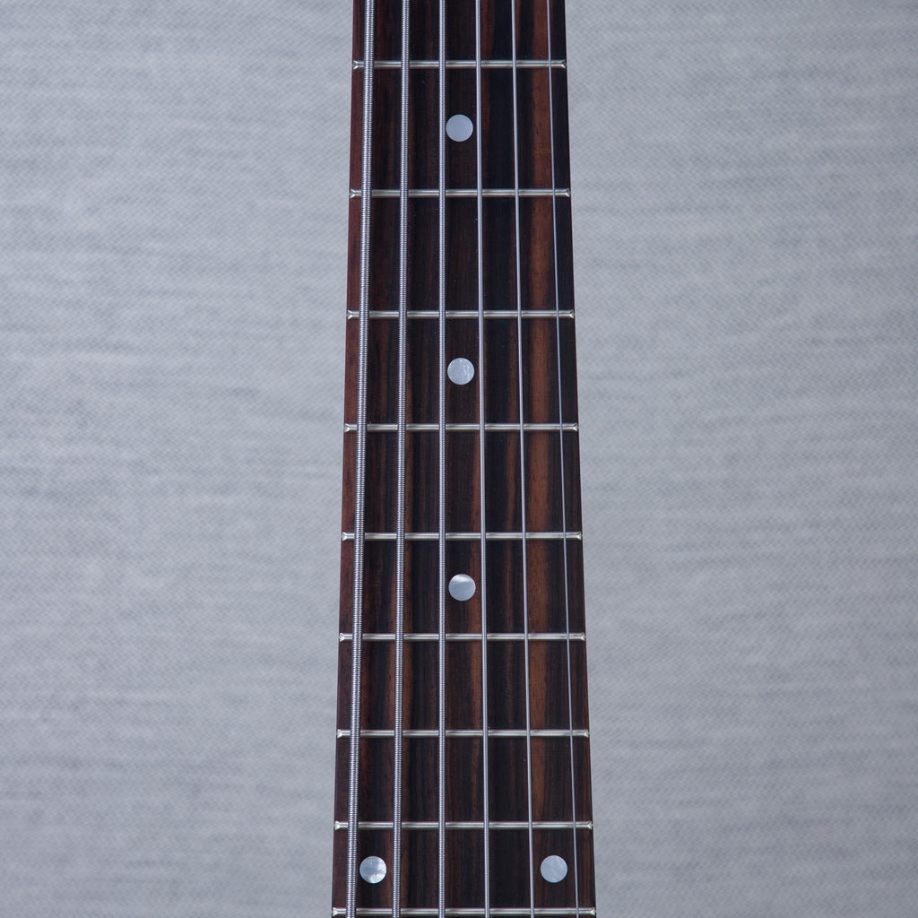 Ken Smith BSR-6WTE BSR White Tiger 4A Top Electric Bass Guitar - #6WTE7082TP26 - View 4 | MusicMarket
