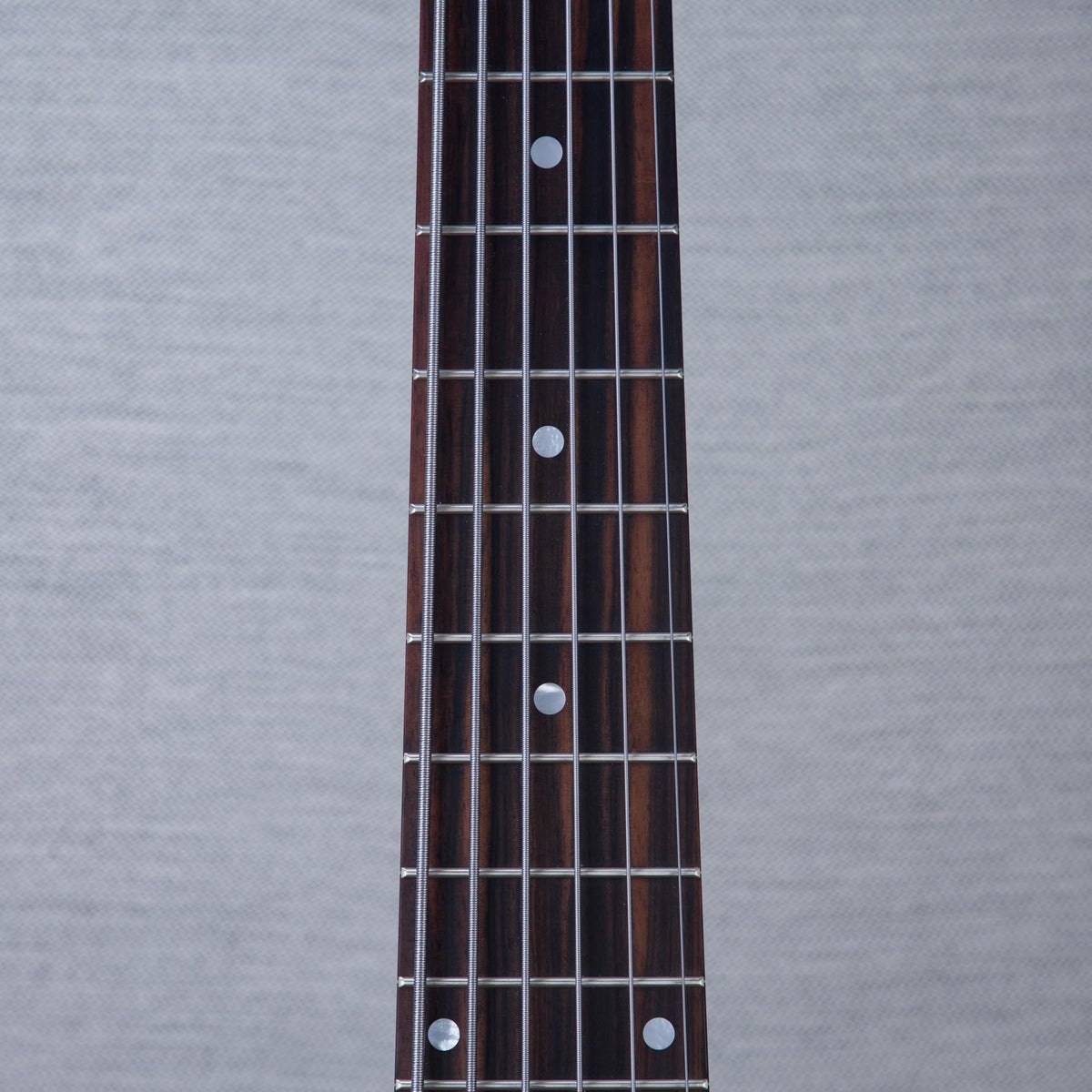 Ken Smith BSR-6WTE BSR White Tiger 4A Top Electric Bass Guitar - #6WTE7082TP26 - View 4 | MusicMarket