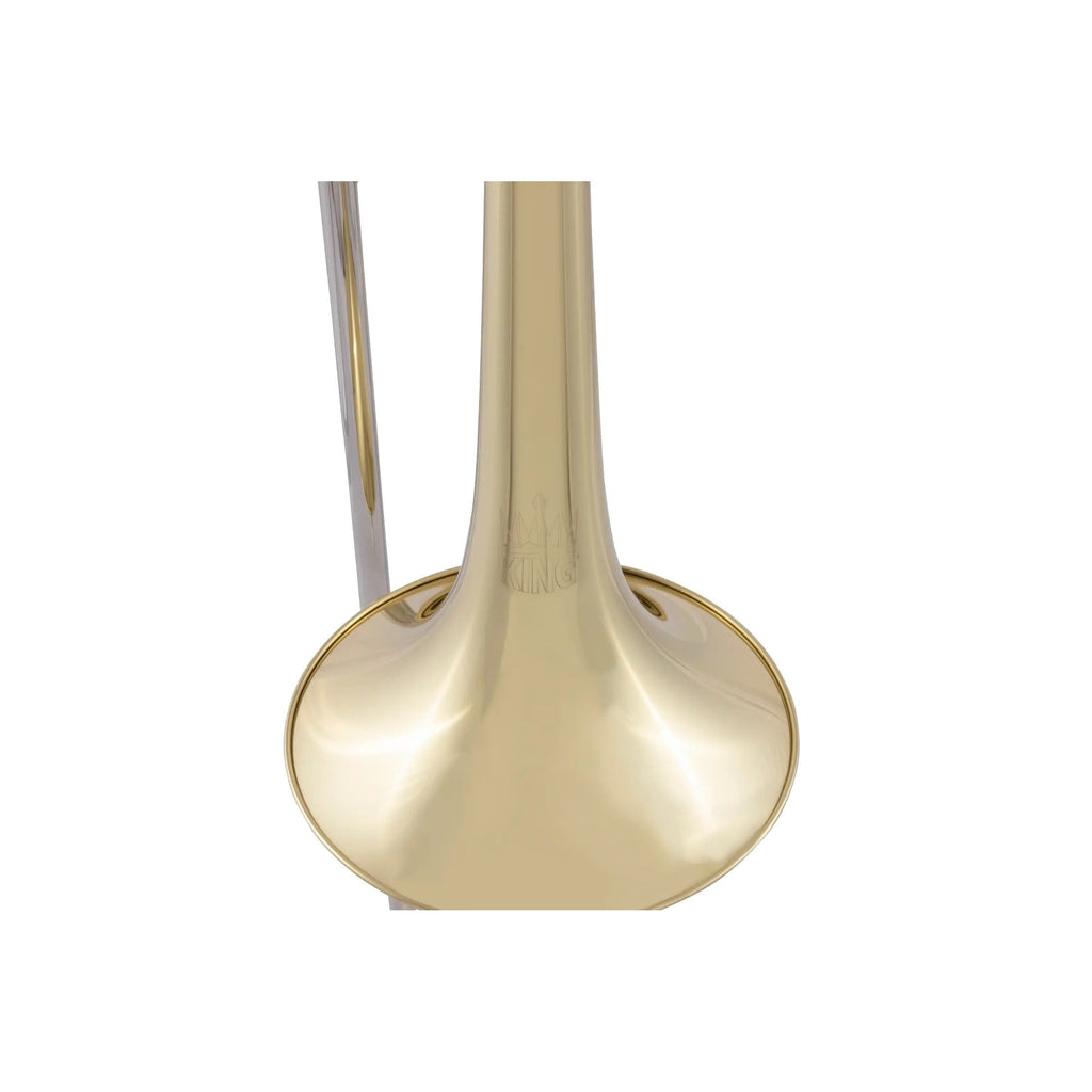 King KTB302 Student Tenor Trombone - Clear Lacquer - View 3 | MusicMarket