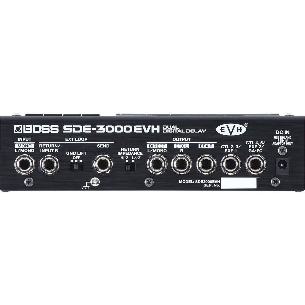 Boss SDE-3000EVH Dual Digital Delay Guitar Pedal - Mint, Open Box - View 4 | MusicMarket