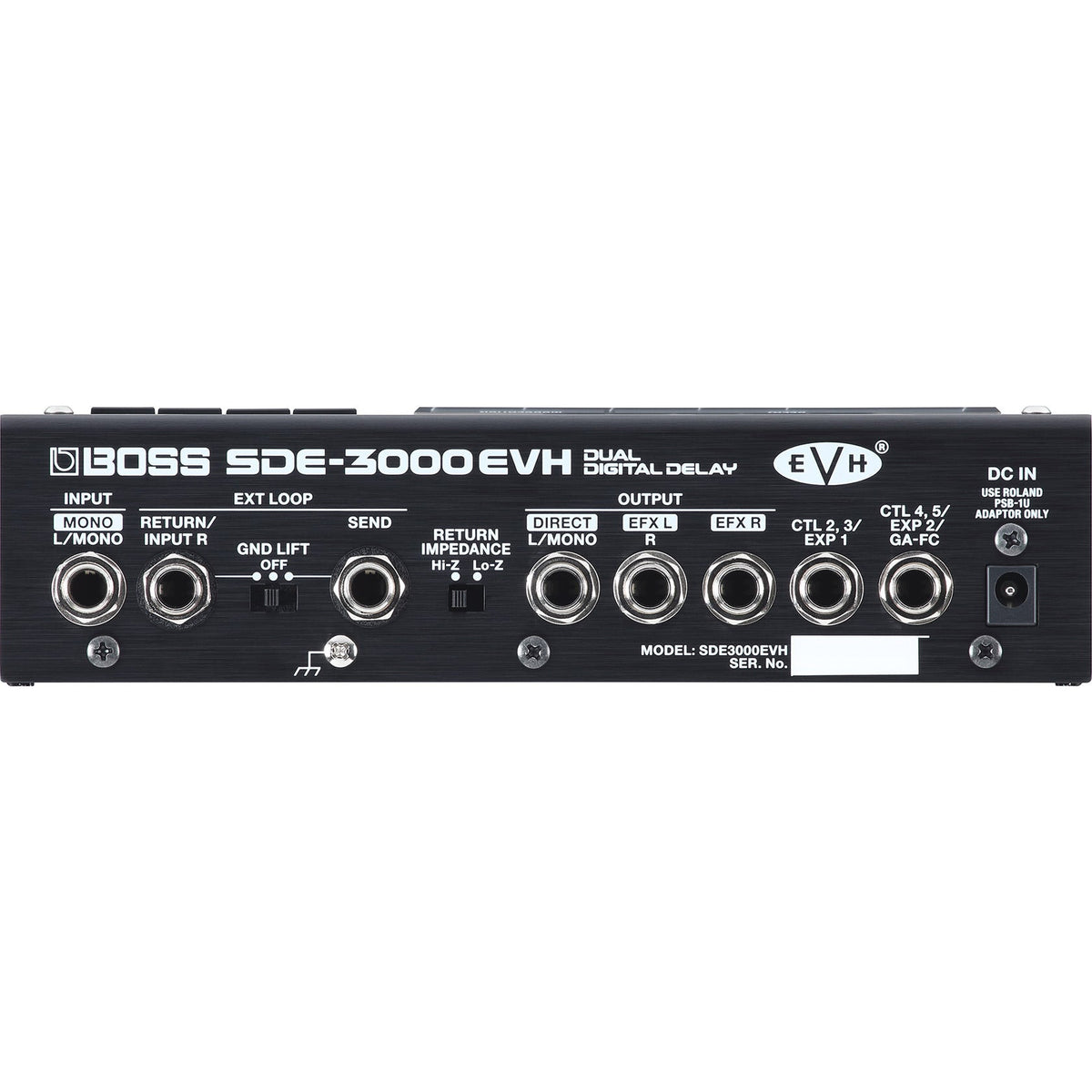 Boss SDE-3000EVH Dual Digital Delay Guitar Pedal - Mint, Open Box - View 4 | MusicMarket