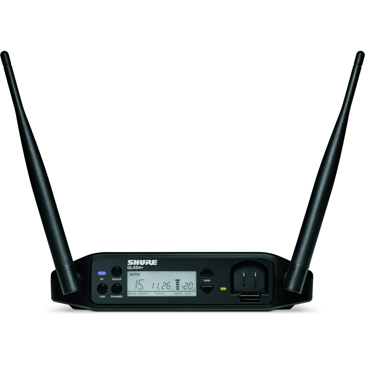 Shure GLXD14+/PGA31 Digital Wireless System with PGA31 Headset Microphone - Mint, Open Box - View 3 | MusicMarket