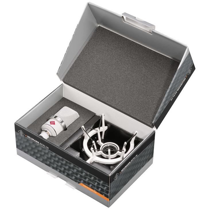 Neumann TLM 102 White Edition Limited-Run Condenser Studio Microphone - View 4 | MusicMarket