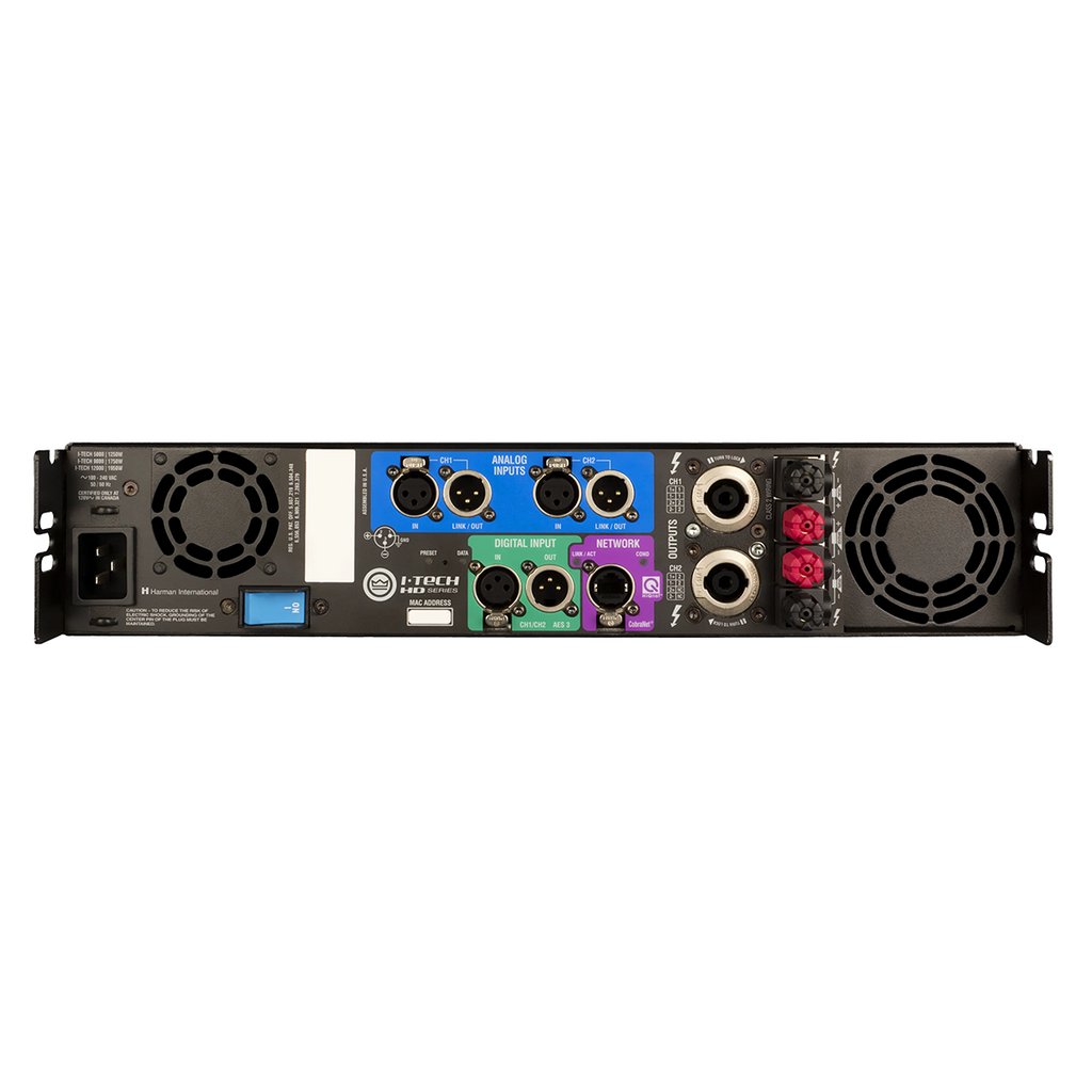 Crown Audio I-Tech 9000HD Two-channel 3500W Power Amplifier - View 2 | MusicMarket