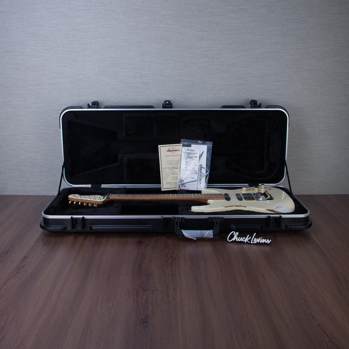 Jackson Custom Shop USA Special Editiohn PC1 Electric Guitar - Vanilla Shake - #XN010586 - View 10 | MusicMarket