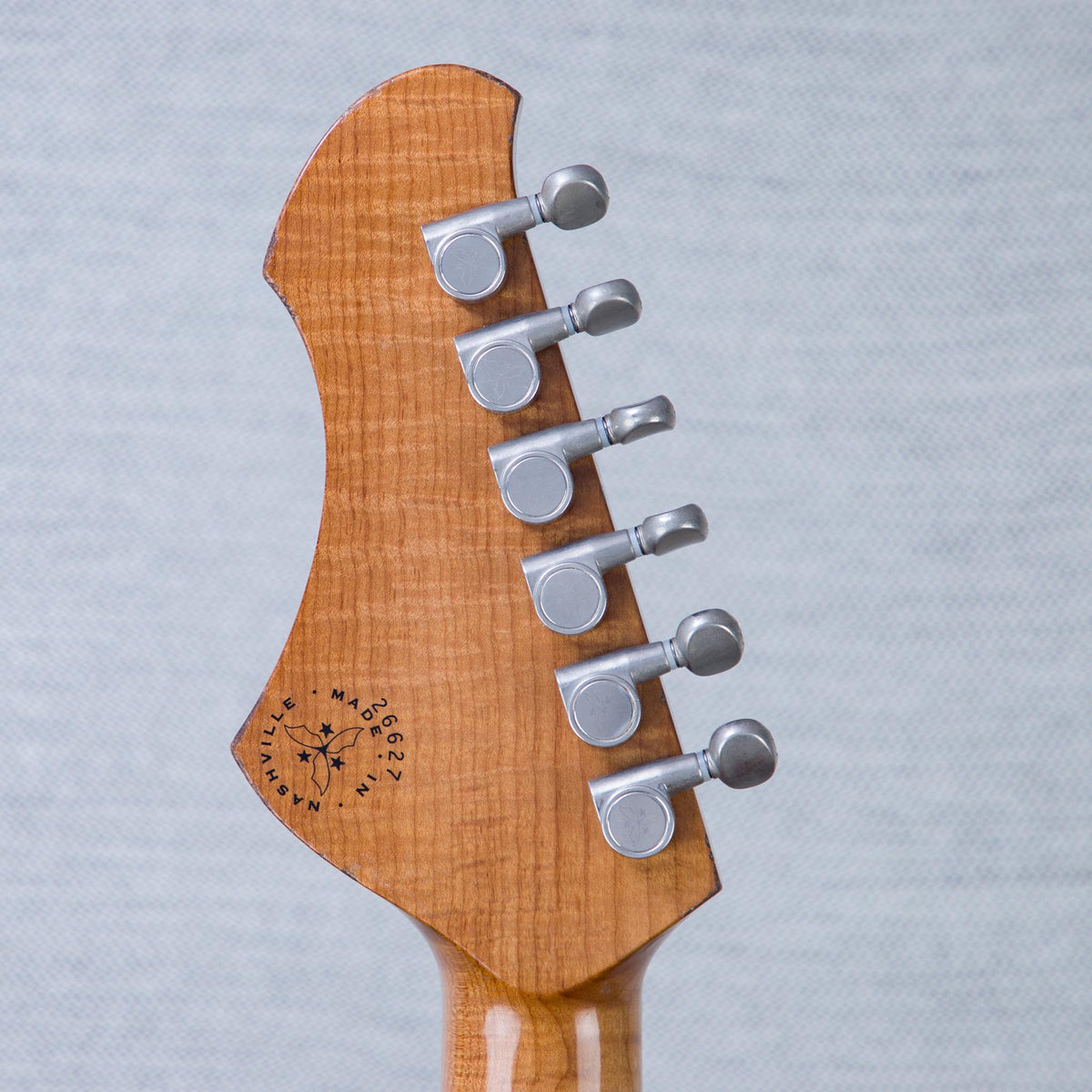 Novo Guitars Limited Edition Serus P2 Electric Guitar - Candy Apple Orange - #26627 - View 7 | MusicMarket