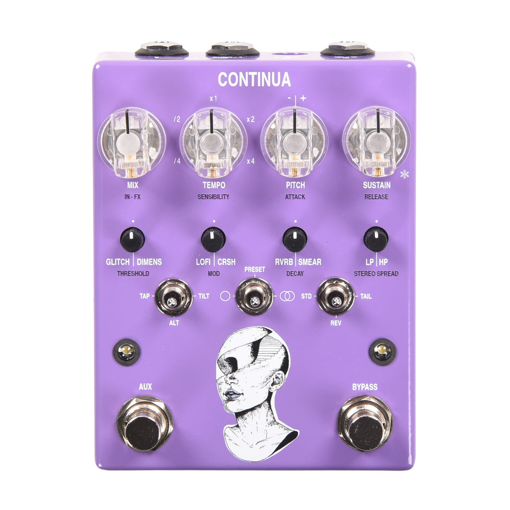 AC Noises Continua Stereo Dynamic Sampler and Multi-Effect Pedal - MusicMarket
