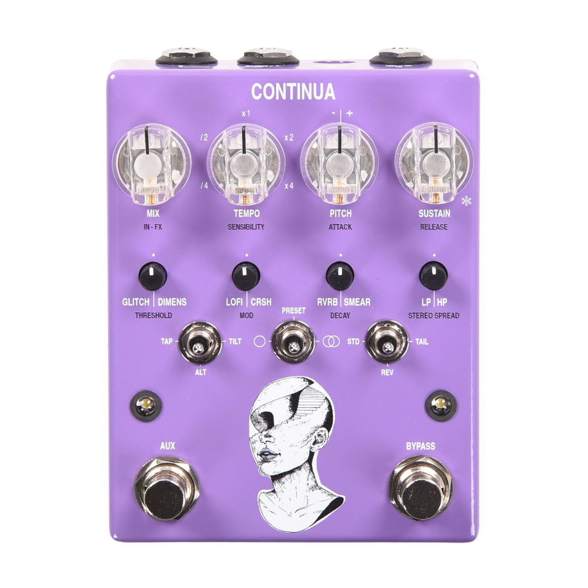 AC Noises Continua Stereo Dynamic Sampler and Multi-Effect Pedal - MusicMarket