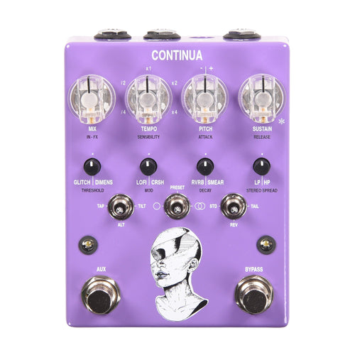 AC Noises Continua Stereo Dynamic Sampler and Multi-Effect Pedal - MusicMarket
