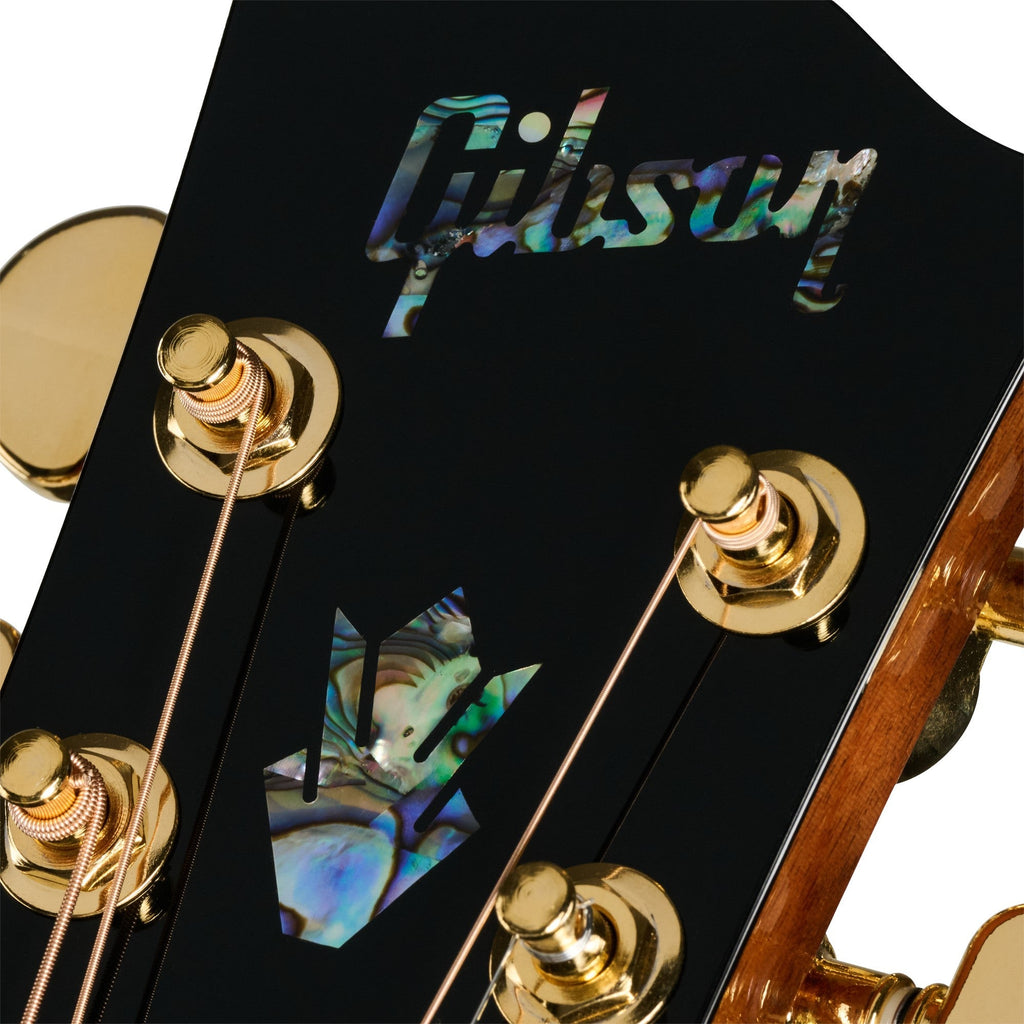 Gibson Custom Shop Hummingbird Elegant Koa Acoustic Electric Guitar - Honey Burst - View 10 | MusicMarket