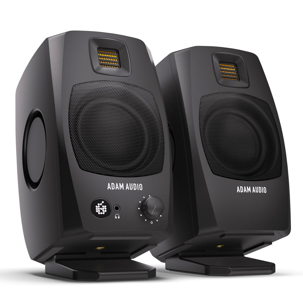 ADAM Audio D3V Desktop Monitors - Black Pair - View 2 | MusicMarket