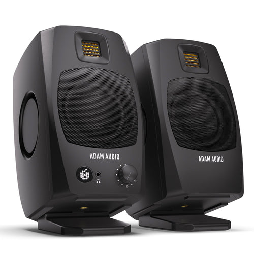 ADAM Audio D3V Desktop Monitors - Black Pair - View 2 | MusicMarket