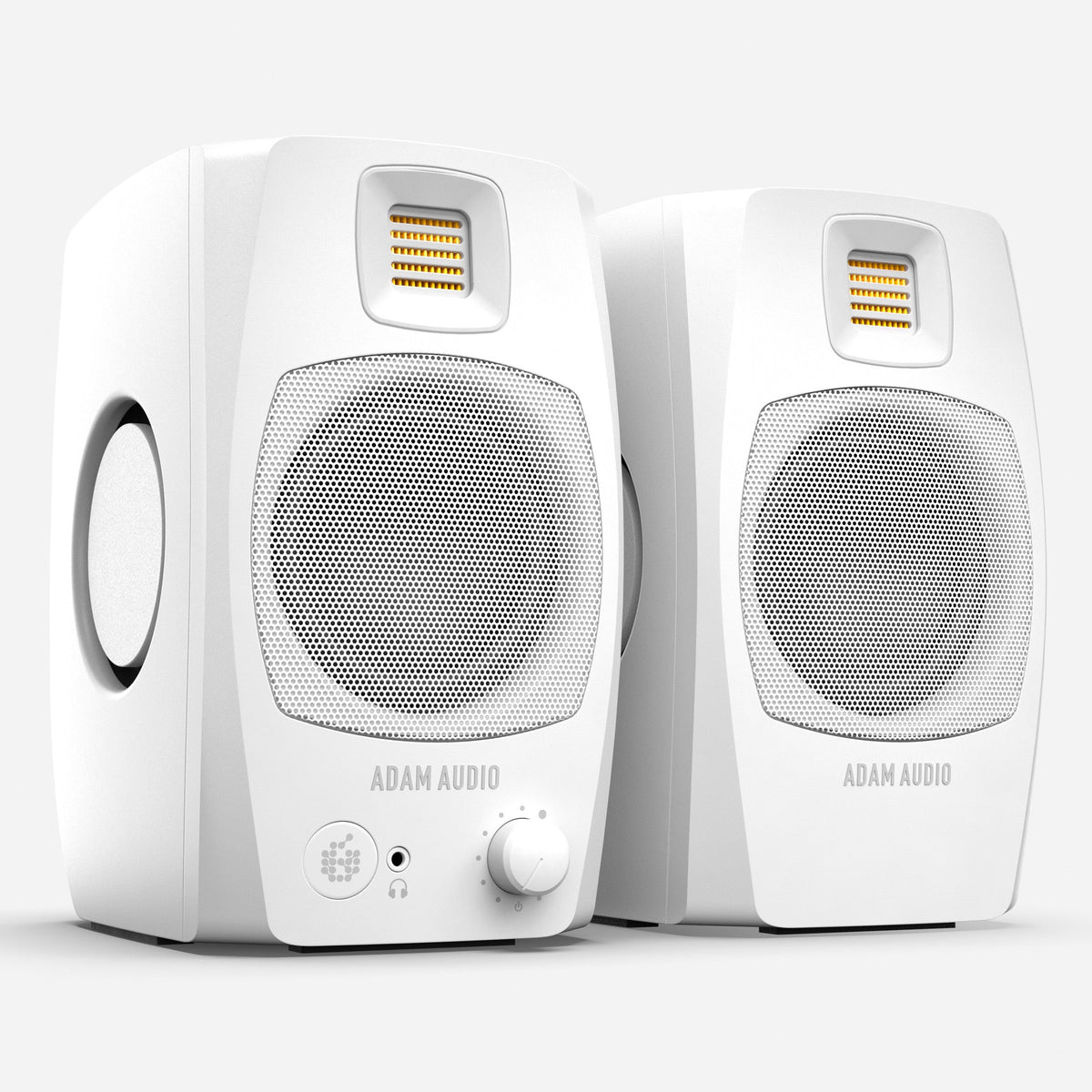 ADAM Audio D3V Desktop Monitors - White Pair - MusicMarket