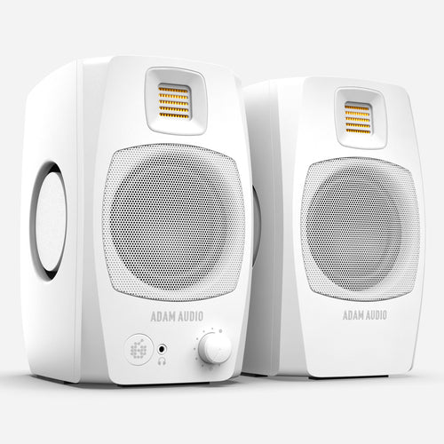 ADAM Audio D3V Desktop Monitors - White Pair - MusicMarket