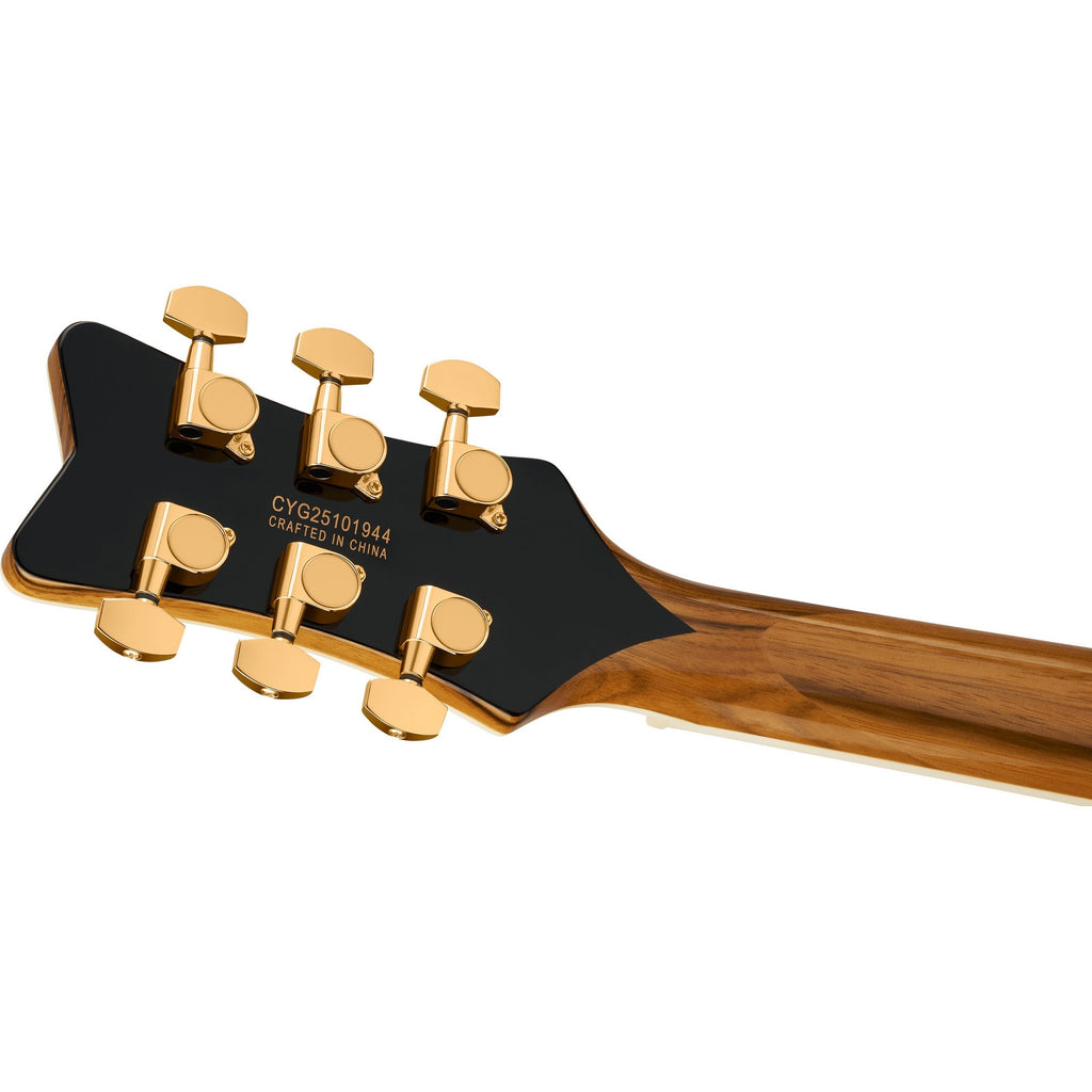 Gretsch Limited Edition Electromatic Black Limba CVT Electric Guitar - Sunburst - View 6 | MusicMarket