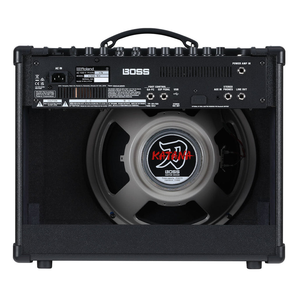 Boss KATANA-50 EX Gen 3 Guitar Amplifier - View 4 | MusicMarket