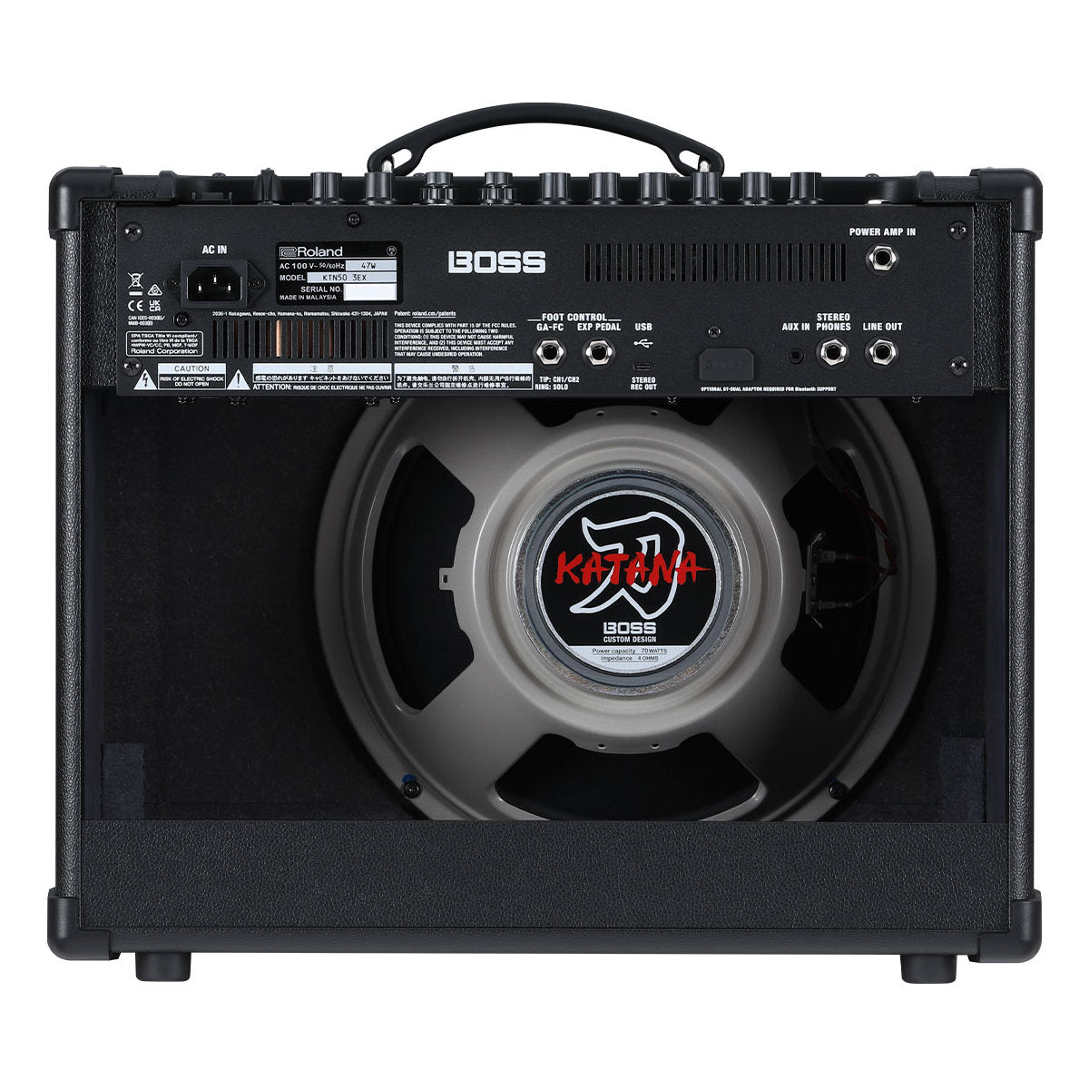 Boss KATANA-50 EX Gen 3 Guitar Amplifier - View 4 | MusicMarket