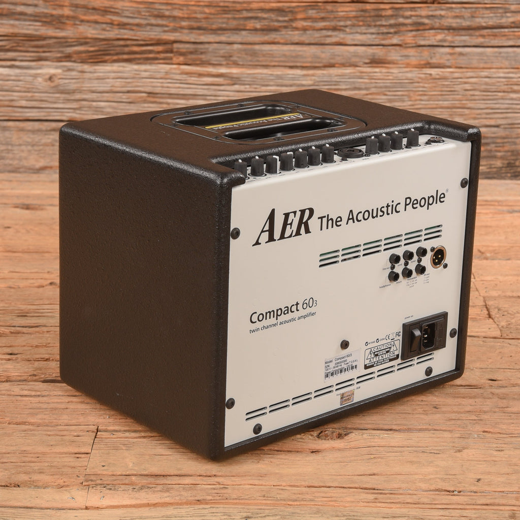 AER Compact 60 (3) Acoustic Amp w/ Road Case - John Oates - View 2 | MusicMarket