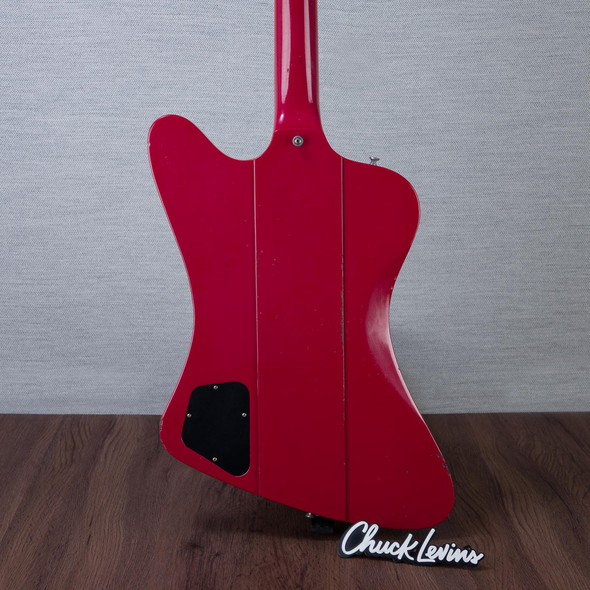 Gibson Custom Shop Murphy Lab 1963 Firebird V With Maestro Vibrola Electric Guitar - Light Aged Cardinal Red -
