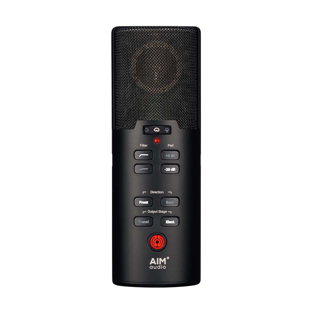 Aim Audio INSPIRE + PACK Multi-Pattern Studio Mic w ORBIT/SENTRY Shockmount & Case - MusicMarket