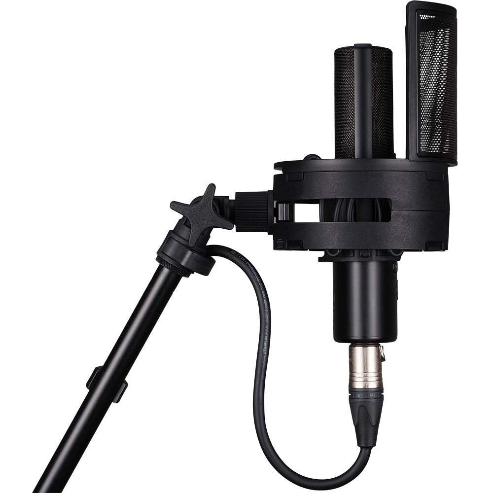 Aim Audio INSPIRE + PACK Multi-Pattern Studio Mic w ORBIT/SENTRY Shockmount & Case - View 4 | MusicMarket