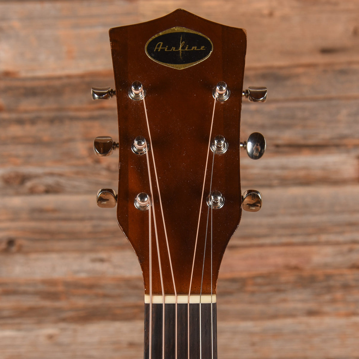 Airline Jumbo Acoustic Sunburst 1950s - View 6 | MusicMarket