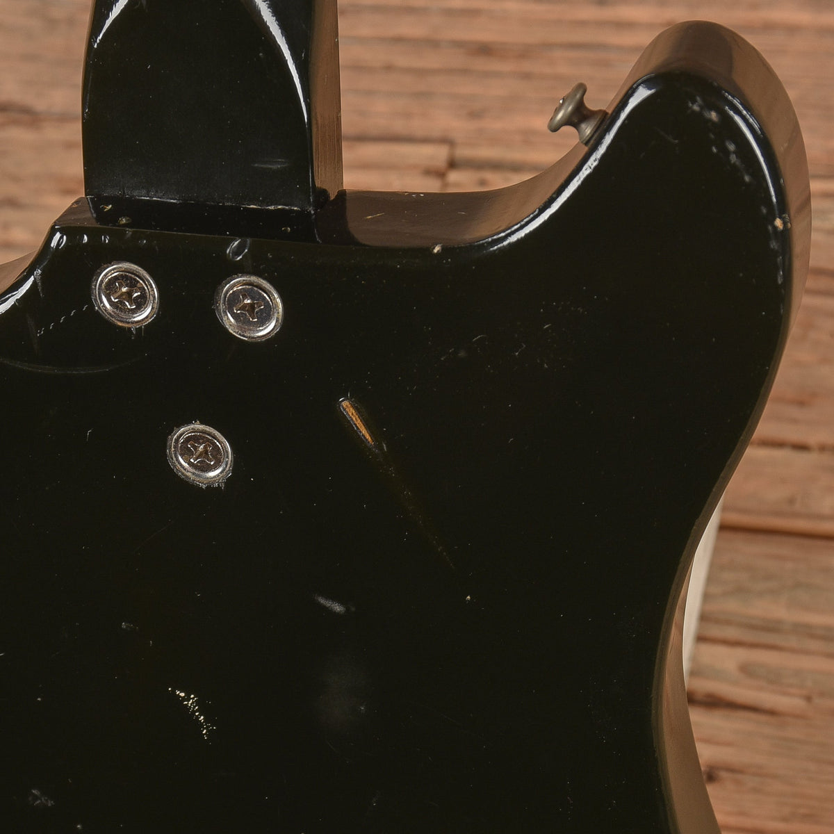 Airline 2-Pickup Electric Black 1960s - View 12 | MusicMarket