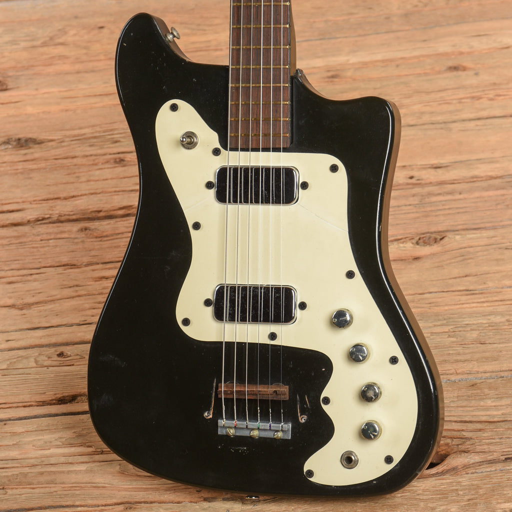 Airline 2-Pickup Electric Black 1960s - View 2 | MusicMarket