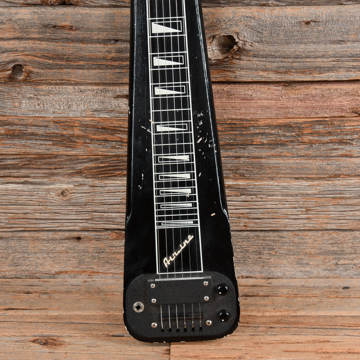 Airline Lap Steel Black 1961 - View 5 | MusicMarket