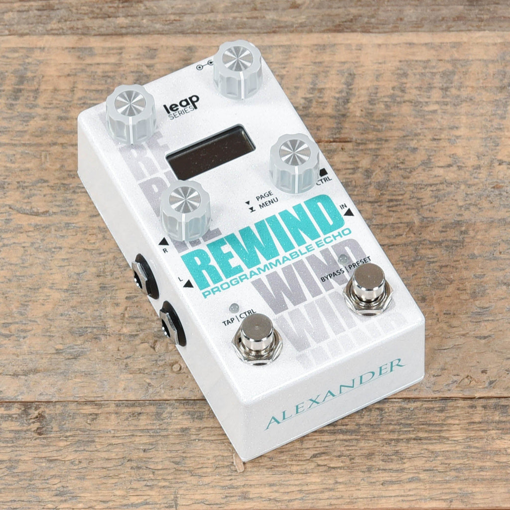 Alexander Pedals Rewind Programmable Echo Pedal - MusicMarket