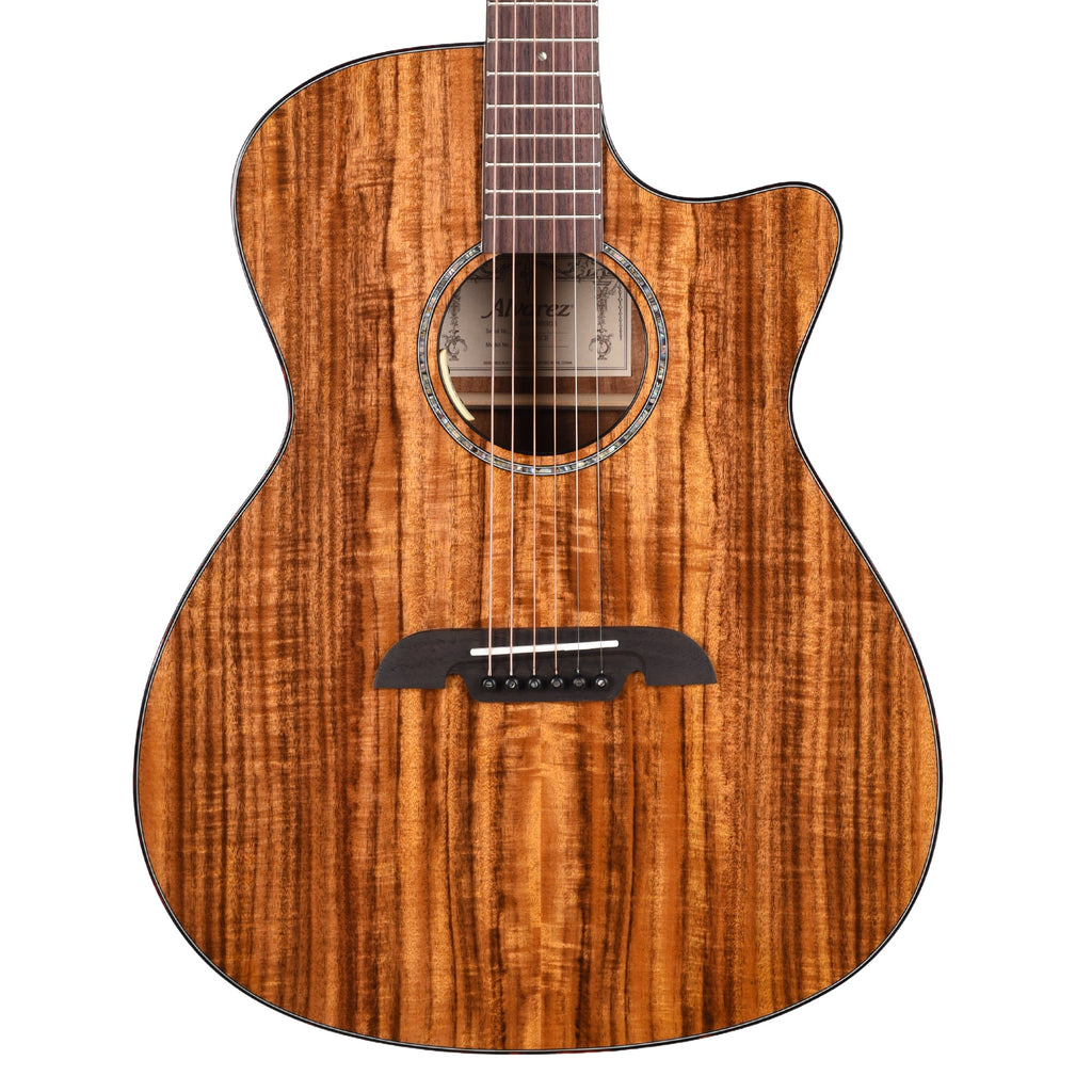 Alvarez RG99KCE Elite Figured Koa Grand Auditorium Acoustic-Electric Guitar - View 2 | MusicMarket
