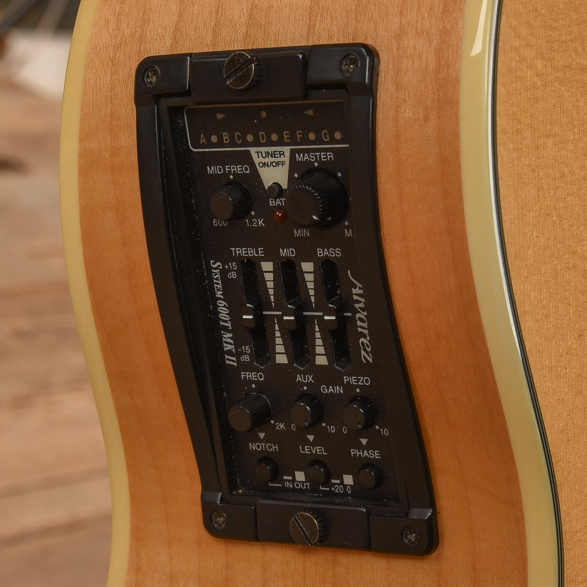 Alvarez AJ60SC Natural - View 9 | MusicMarket