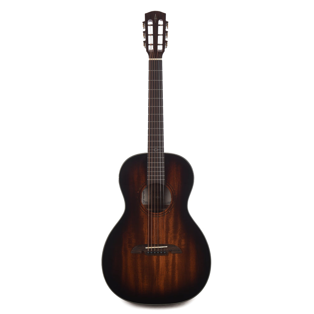 Alvarez AP66 Artist Parlor Solid African Mahogany/African Mahogany Shadowburst - View 4 | MusicMarket