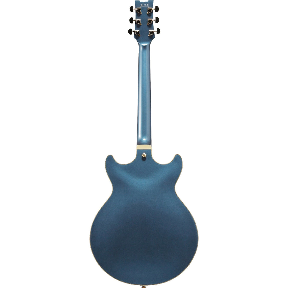 Ibanez AMH Artcore Expressionist Full-hollow Electric Guitar, Prussian Blue Metallic - View 3 | MusicMarket