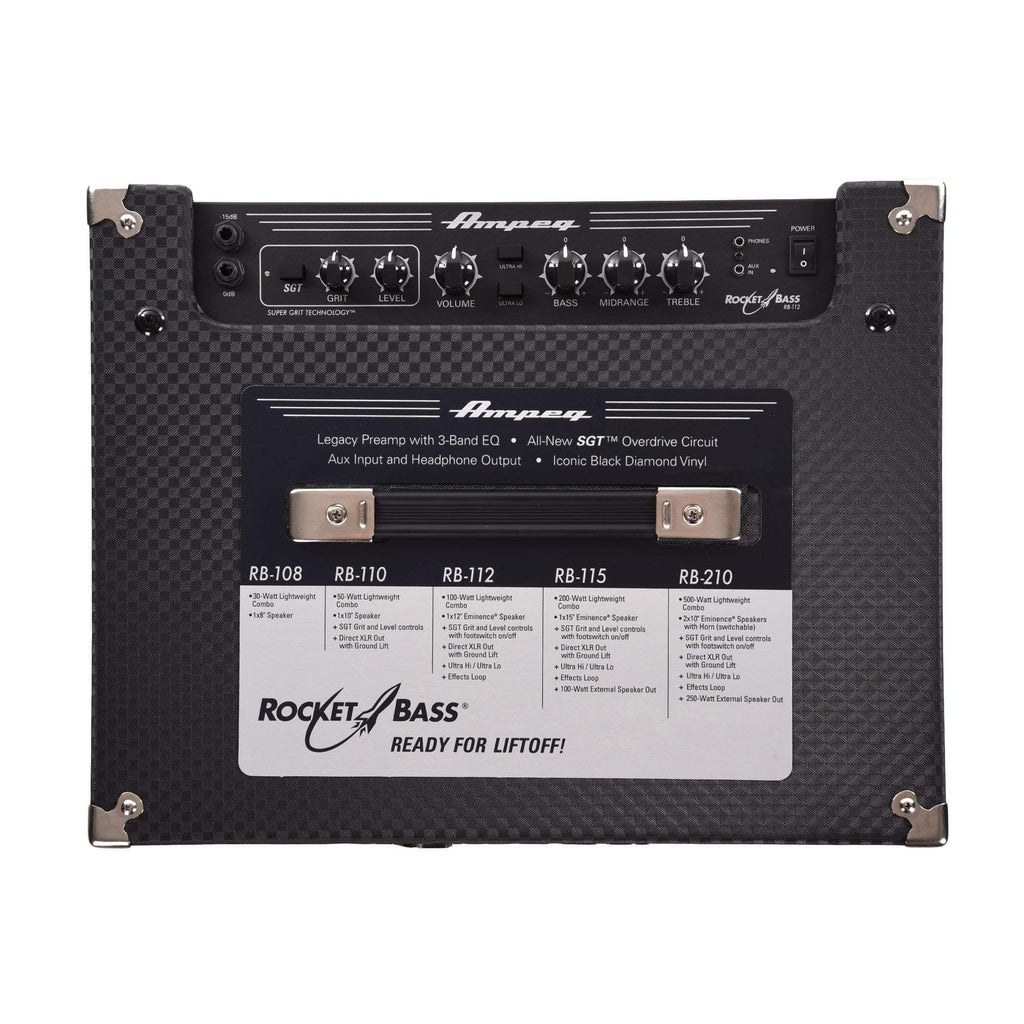 Ampeg Rocket Bass RB-112 100W 1x12" Bass Combo Amp - View 4 | MusicMarket