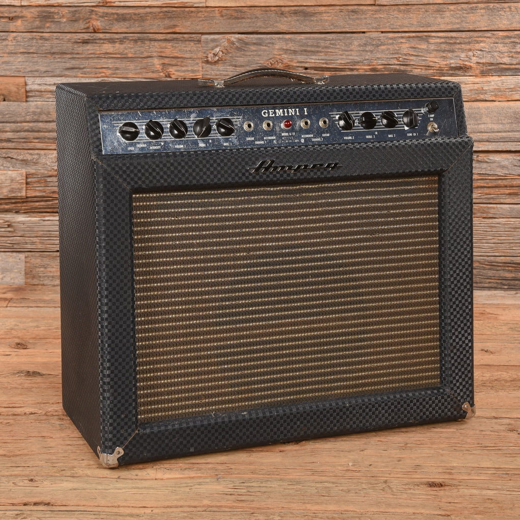 Ampeg G-12 Gemini I 2-Channel 22-Watt 1x12" Guitar Combo 1966 - MusicMarket