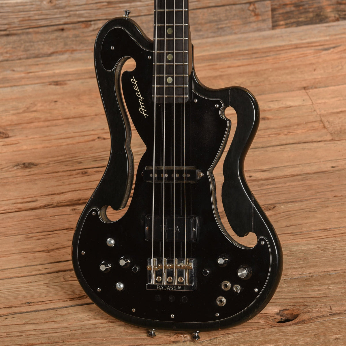Ampeg AEB-1 w/Mods Black 1967 - View 2 | MusicMarket