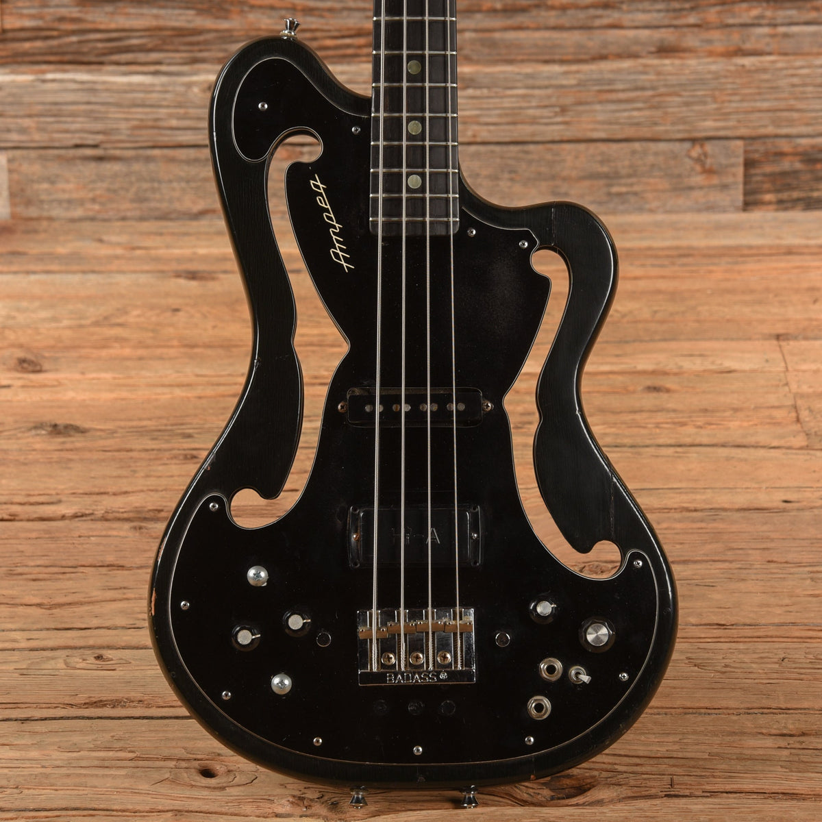 Ampeg AEB-1 w/Mods Black 1967 - MusicMarket