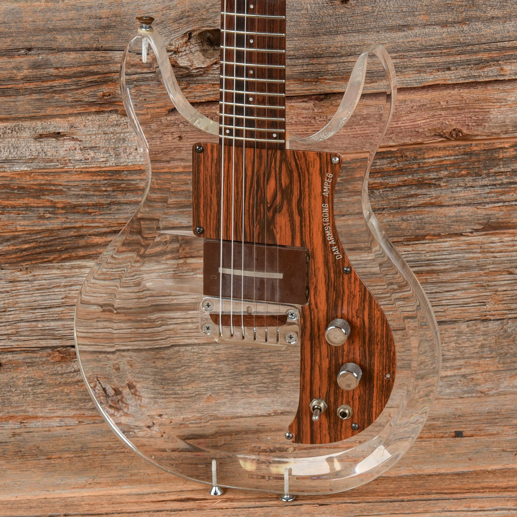 Ampeg Dan Armstrong Clear 1969 - Joe Trohman - View 2 | MusicMarket
