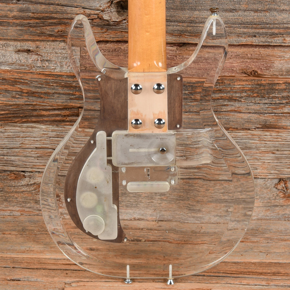 Ampeg Dan Armstrong Clear 1969 - Joe Trohman - View 3 | MusicMarket