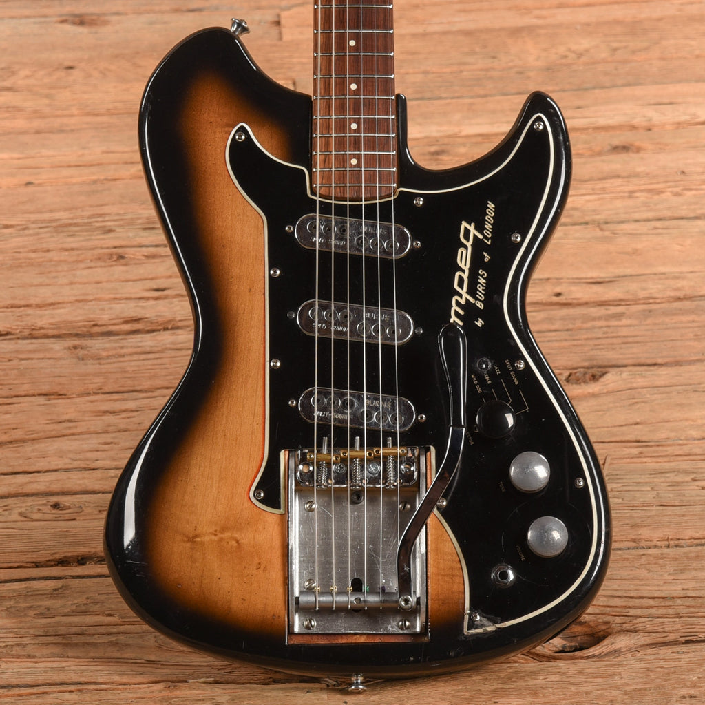 Ampeg by Burns Split Sonic Sunburst 1963 - MusicMarket