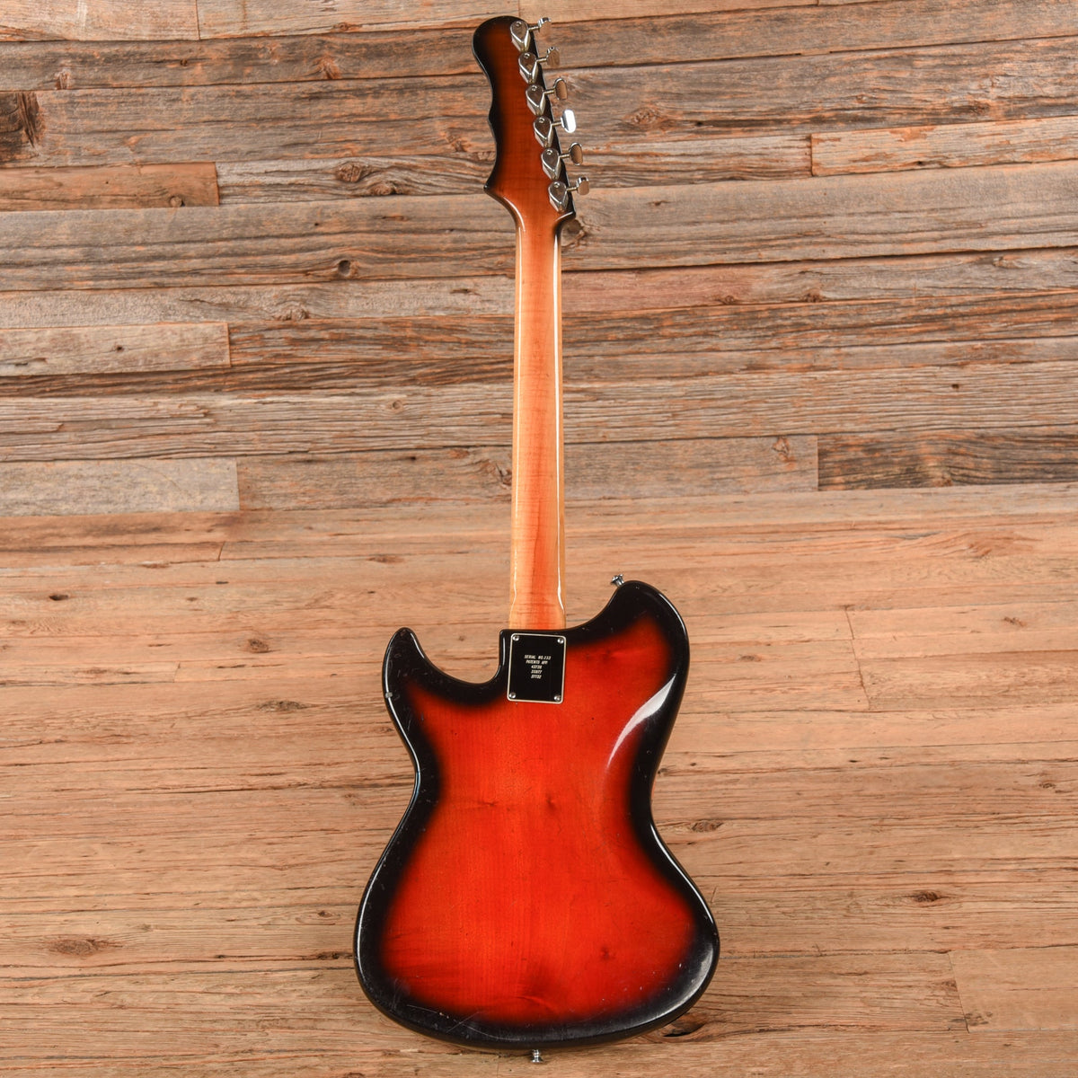 Ampeg by Burns Split Sonic Sunburst 1963 - View 5 | MusicMarket