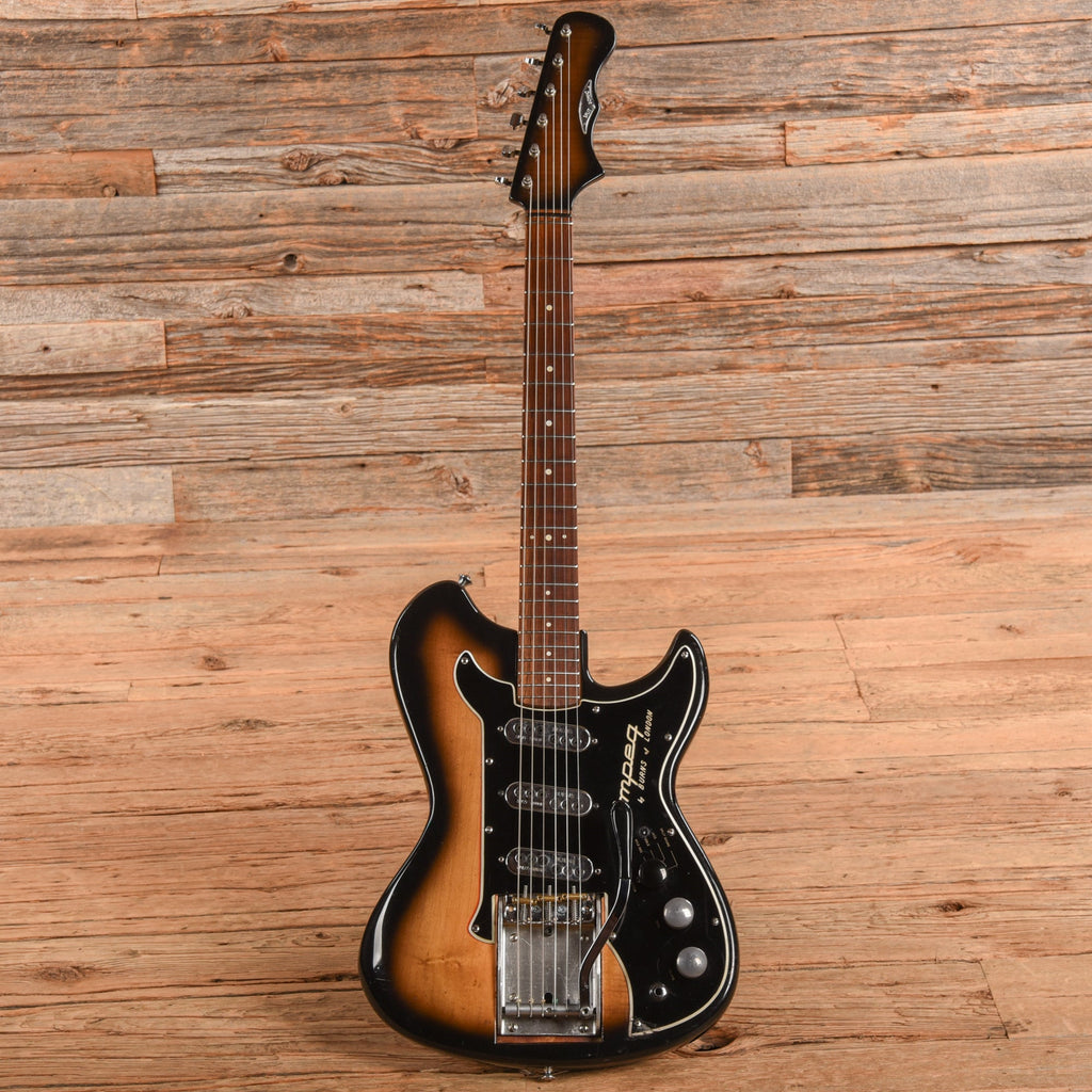 Ampeg by Burns Split Sonic Sunburst 1963 - View 4 | MusicMarket