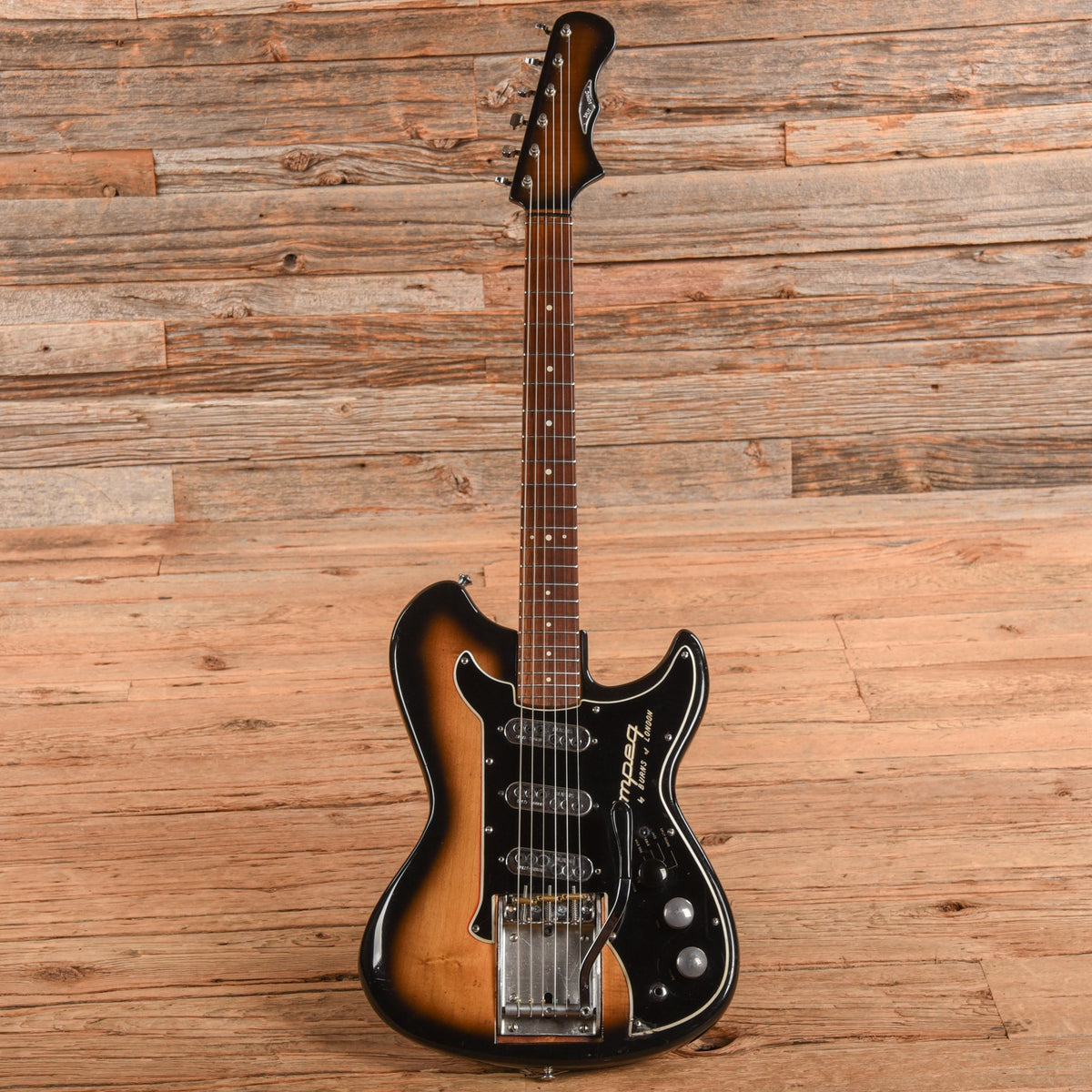 Ampeg by Burns Split Sonic Sunburst 1963 - View 4 | MusicMarket