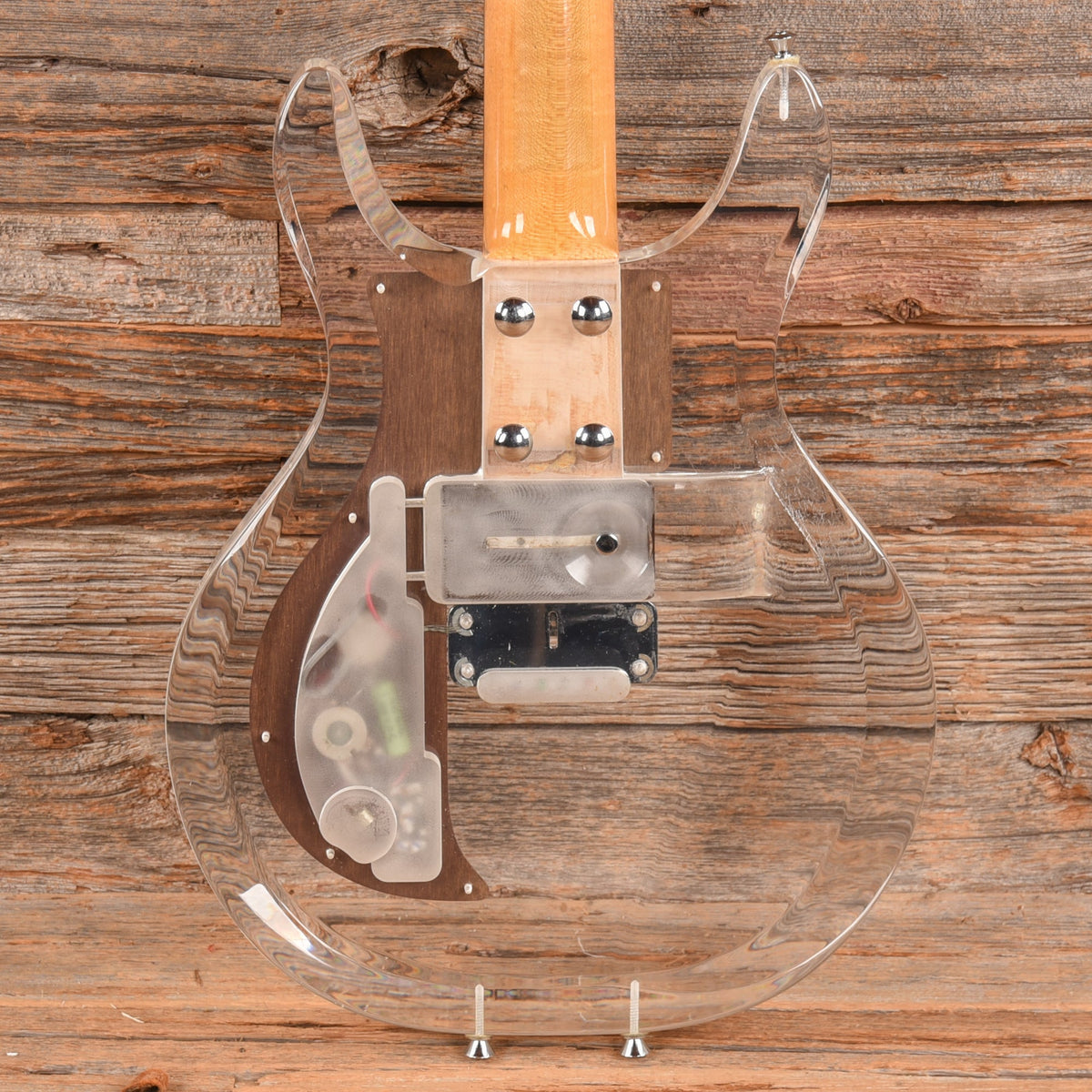 Ampeg Dan Armstrong Clear 1970s - View 3 | MusicMarket