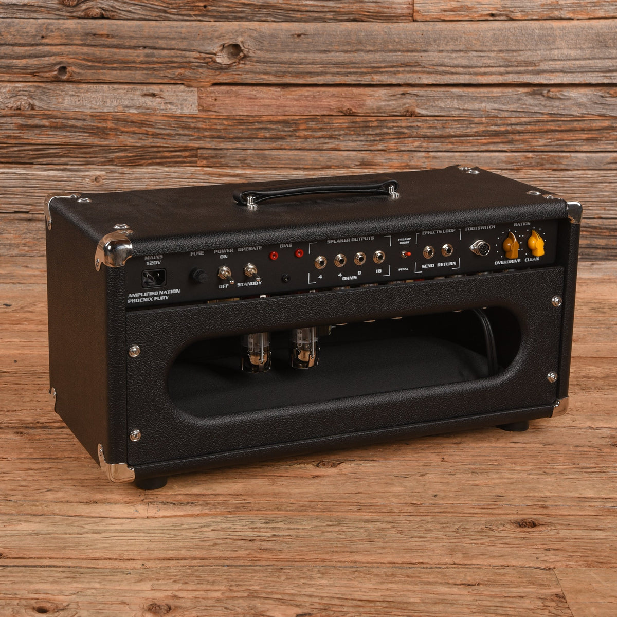 Amplified Nation Phoenix Fury 50-Watt Guitar Amp Head - View 2 | MusicMarket
