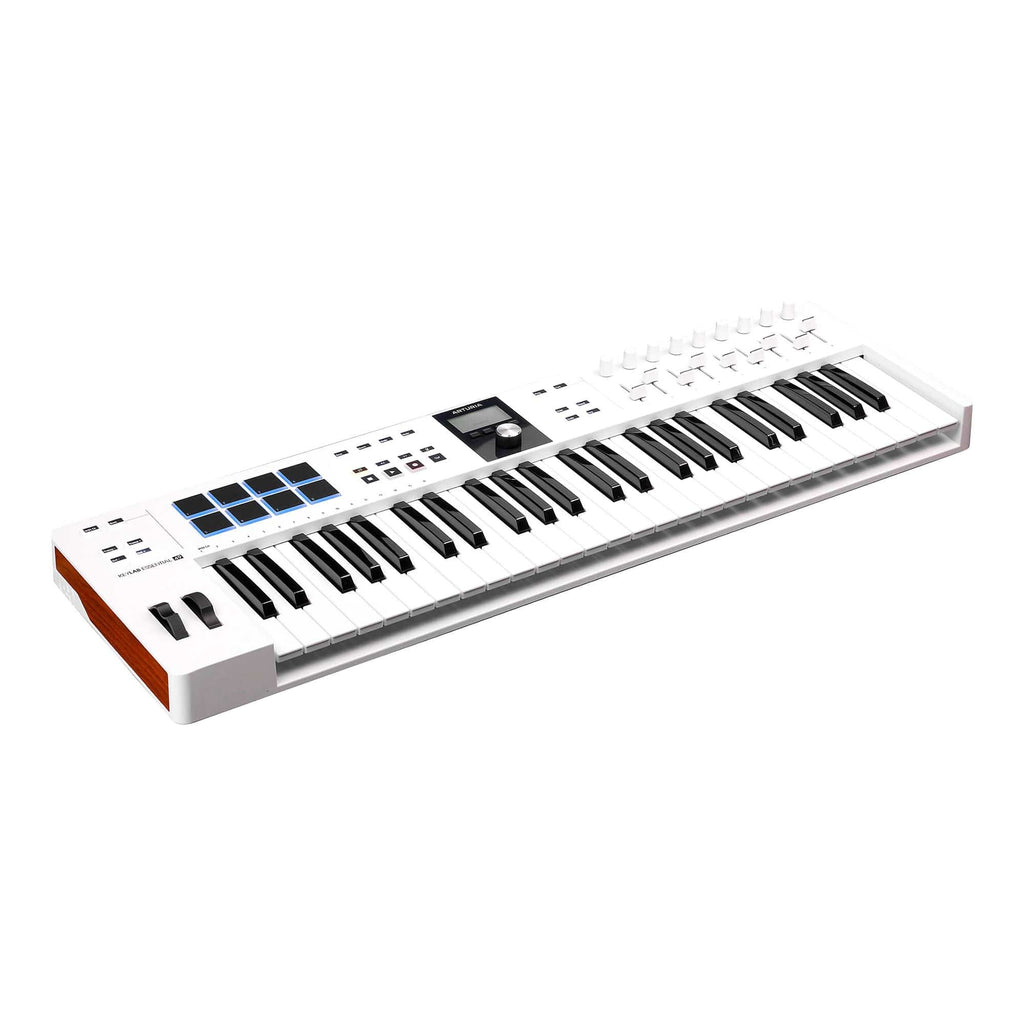 Arturia KeyLab Essential 49 MK3 MIDI Keyboard Controller White - View 2 | MusicMarket